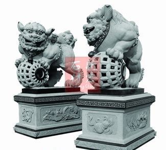 供应石狮-戏球狮|福建省惠安新宏石材有限公司|石雕